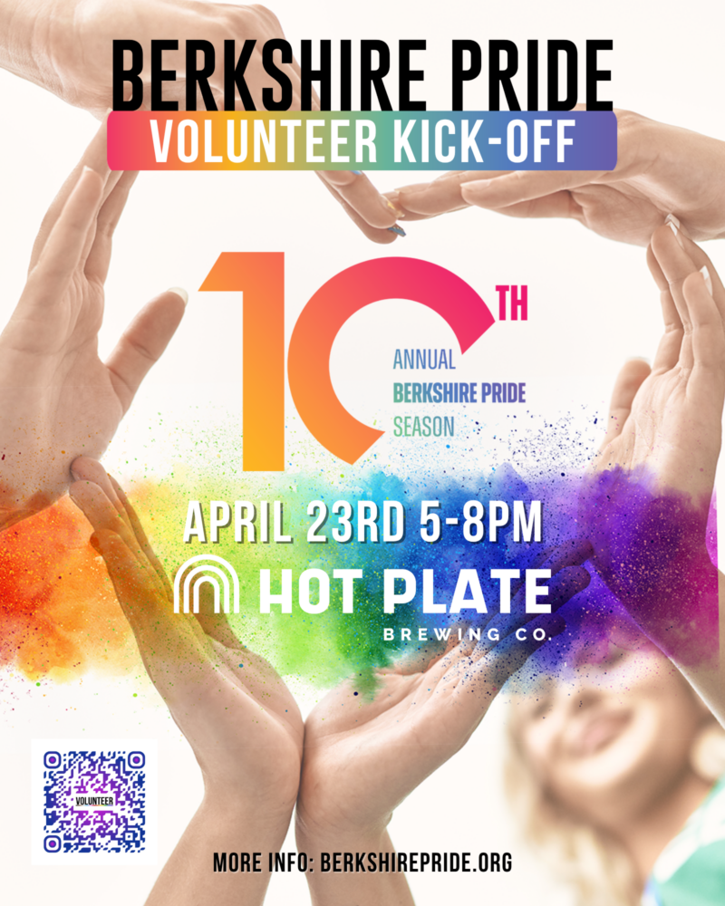 Volunteer Kick-Off Party – 10th Annual Berkshire Pride Season