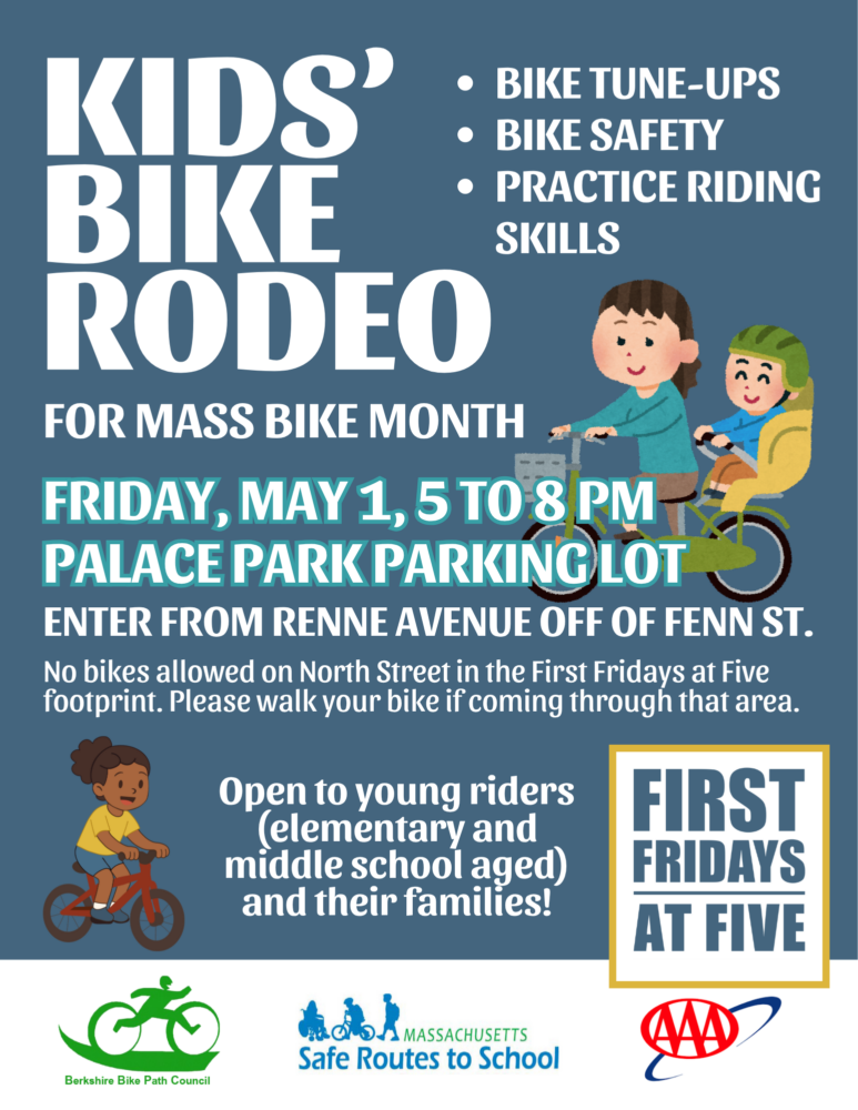 Bike Rodeo May First Friday at Five