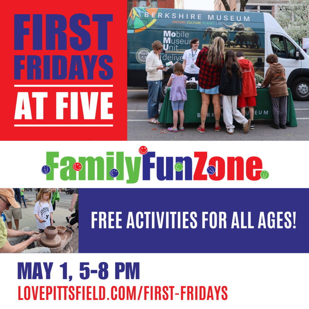 May 1 Family Fun Zone First Fridays at Five